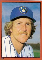 1982 Topps Baseball Stickers     203     Robin Yount
